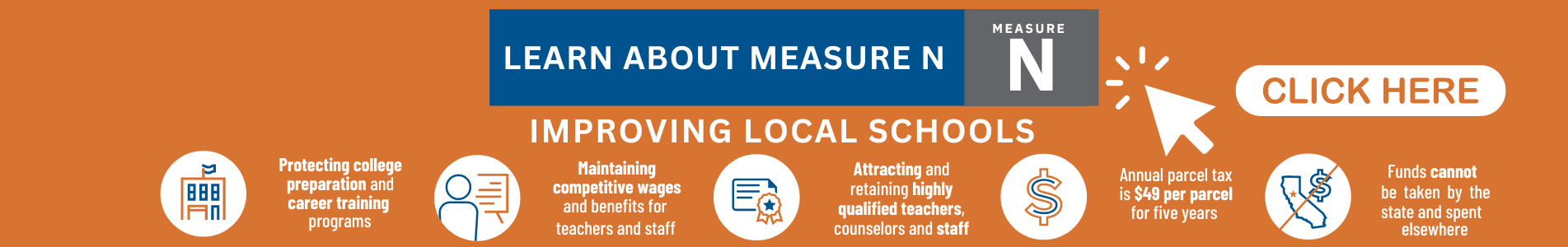 Learn about Measure N - if you require assistance in reading this image, please contact us at 408-347-5000