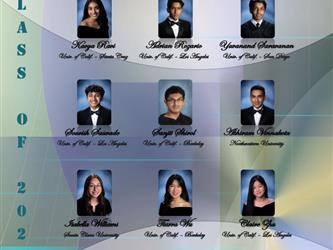 Evergreen Valley High School Valedictorians - senior portrait