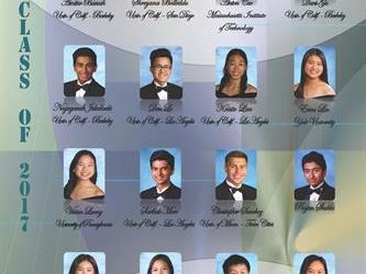 Evergreen Valley High School 2017 Valedictorians